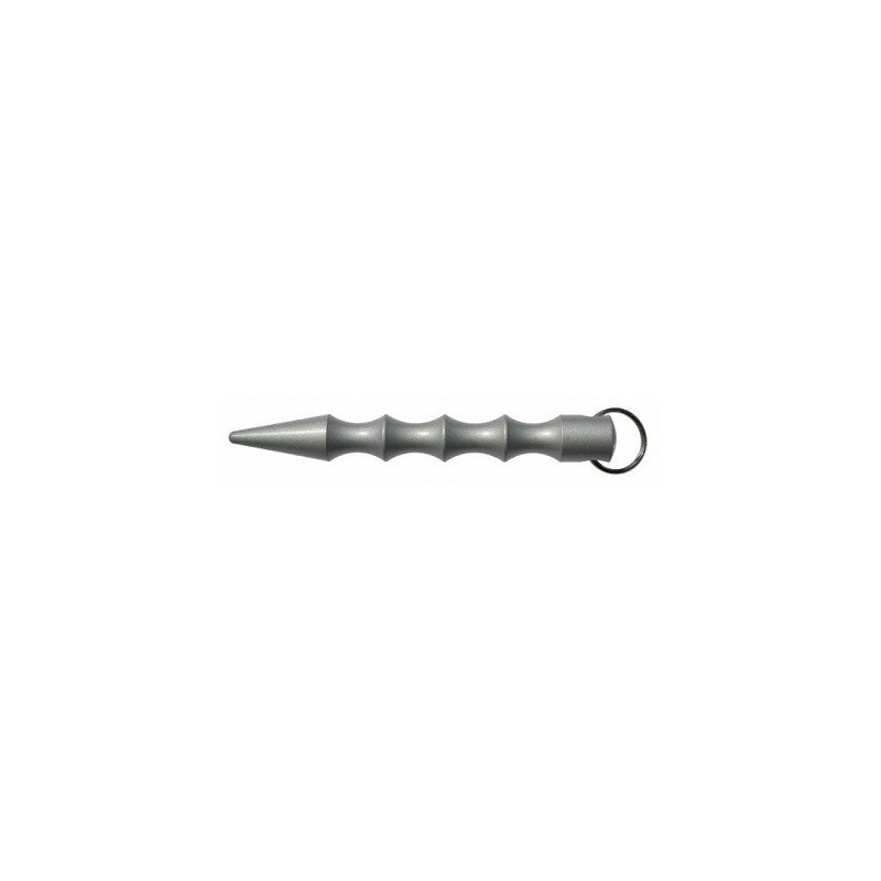 KUBOTAN DEFENSA PERSONAL 3 ANILLAS PLATEADO