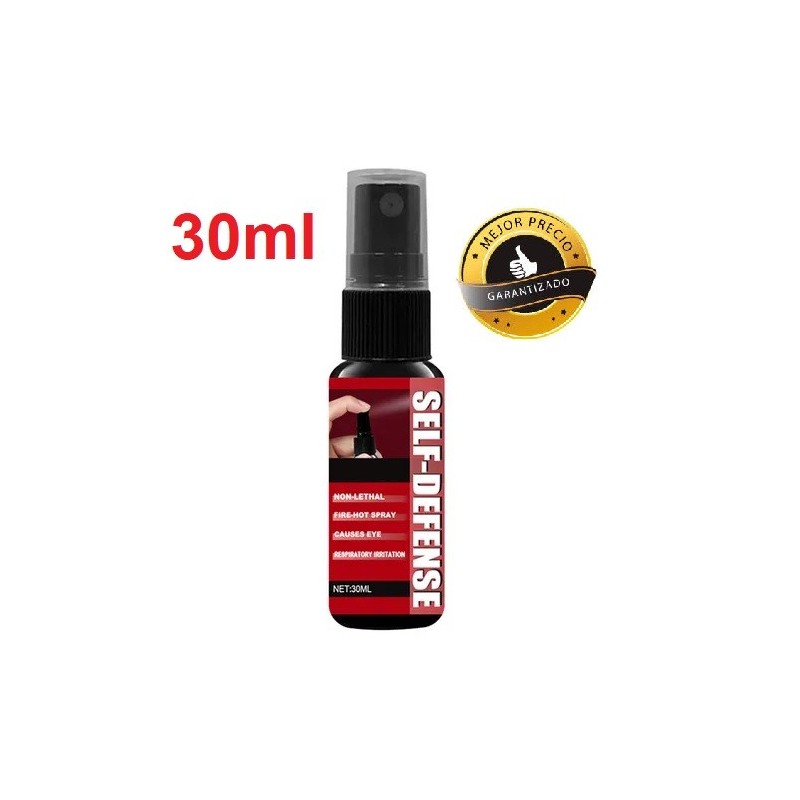 SPRAY DEFENSA PERSONAL PIMIENTA SUPER EFICAZ CONTRA ATACANTES Y ANIMALES