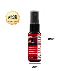 SPRAY DEFENSA PERSONAL PIMIENTA SUPER EFICAZ CONTRA ATACANTES Y ANIMALES