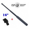 DEFENSA EXTENSIBLE ESP EN ACERO DE 16" COLOR NEGRO MANGO PVC ( STANDARD)