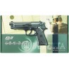 PAQUETE ELITE II CON PISTOLA BERETTA , GAFAS PROTECCION, LASER , 250 BOLAS ACERO, 5 CO2 Y MALETIN TRANSPORTE