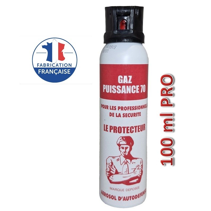 DEFENSA PERSONAL SPRAY  GAS CS 100 ML PRO CONTRA AGRESORES