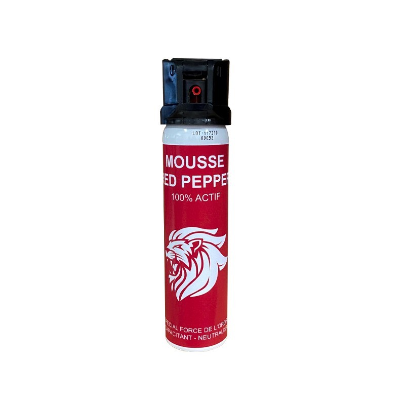 Spray de pimienta  espuma  activa pimienta 75 ml en chorro gel