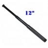 DEFENSA EXTENSIBLE DE 12" EN ACERO SUPERMINI COLOR NEGRO